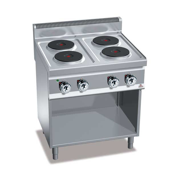 Masina de gatit cu 4 plite rotunde